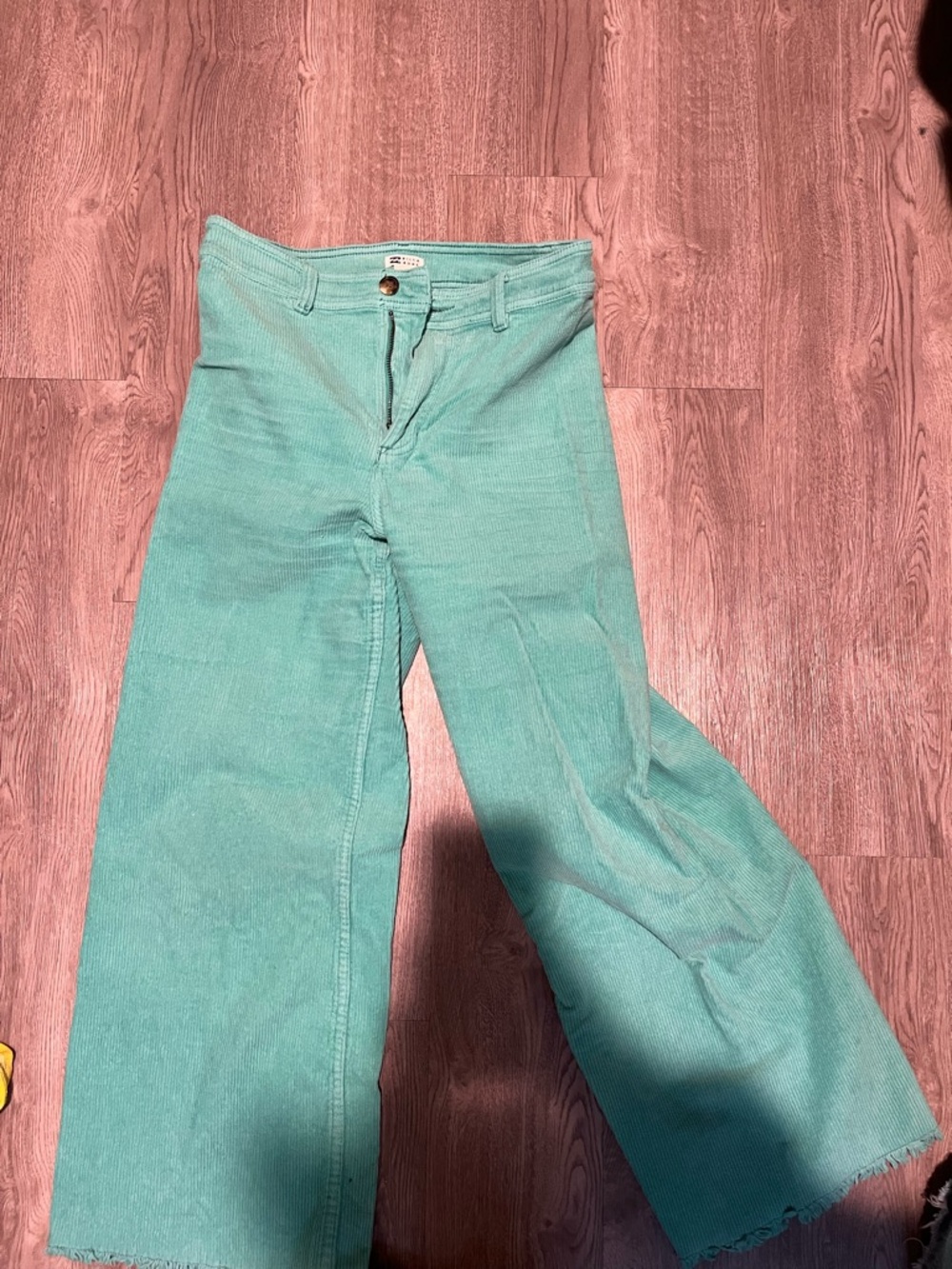 Billabong Mint Green Wide-Leg Pants